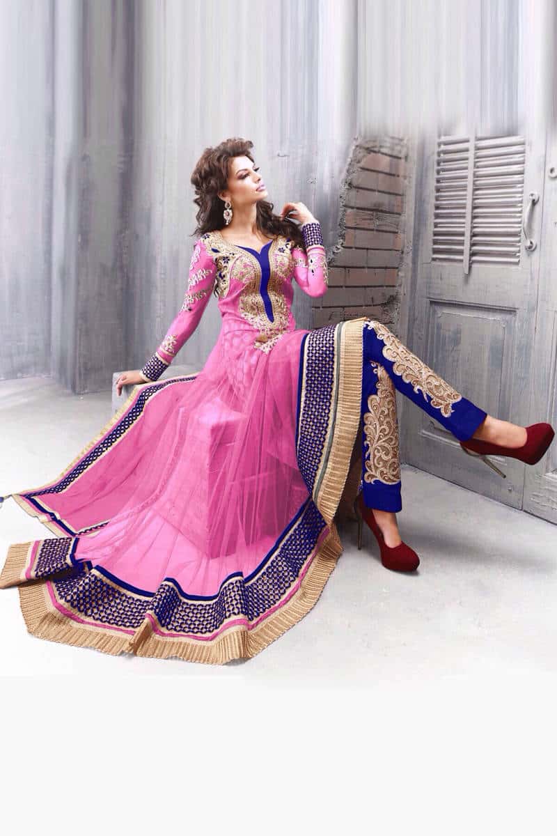 party semi stitched salwar