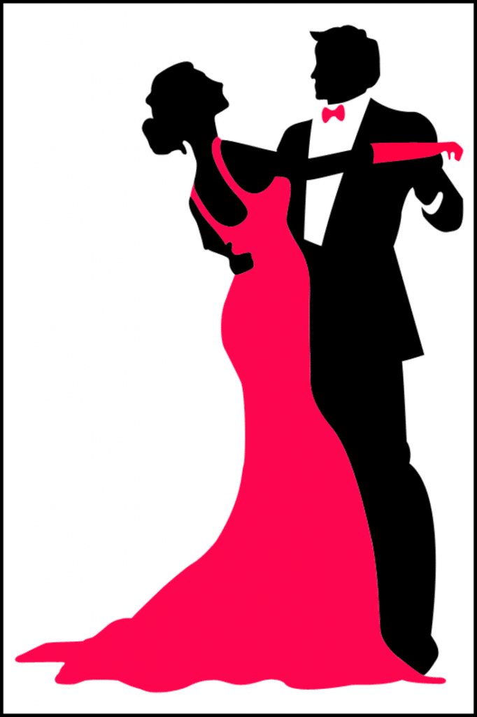 Romantic couplewall decal