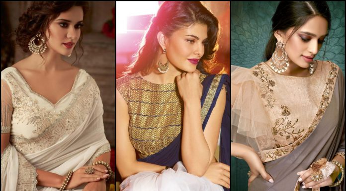 Grab the best collection of party wear sarees online
