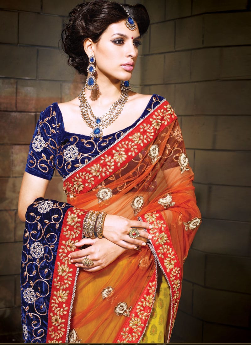 Draping Gorgeous Banarasi sarees makes you look outstanding and stunning