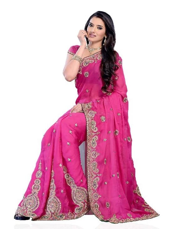 From chiffon sarees to silk sarees to half sarees keep up with the new trends in the saree market Chiffon saree