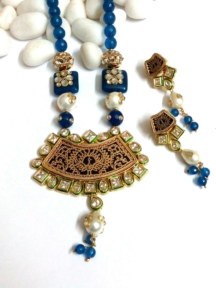 Thewa jewellery – The delicacy of the design carved reveals the truth Theva jewellery