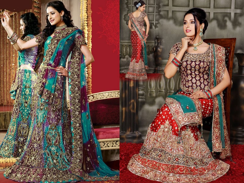 Glamour Up Your Appeal With Bridal Dresses bridal lehnega online