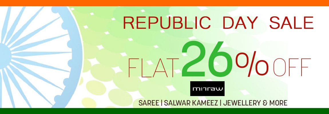 Avail the best offers on this Republic day