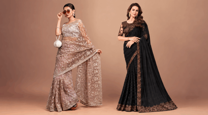 Red Carpet Sarees to Look Uber Glamorous Red carpet saree look