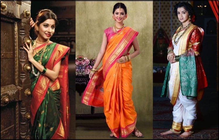 How to Wear Nauvari Saree – Get Traditional Marathmoli Look in Simple Steps
