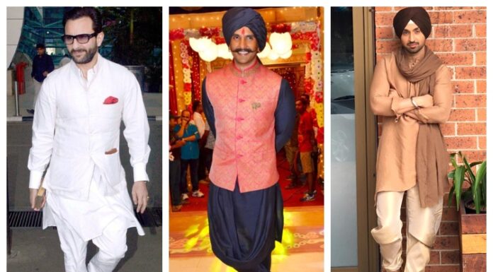 6 Bollywood Actors in Kurta Pajamas Styles