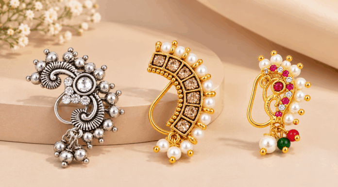 Enhance Your Traditional Look by Trying These Maharashtrian Style Nath Designs Maharashtrain Nath