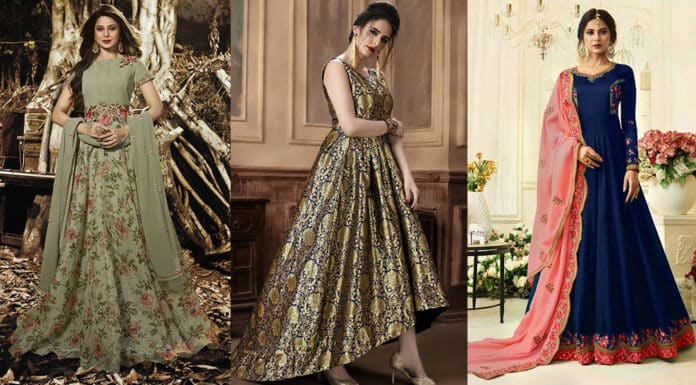 Try These 20 Elelgant Anarkali Salwar Kameez For Classy Look