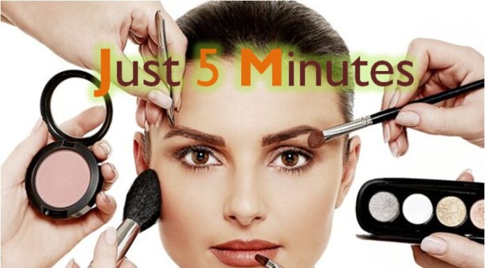 5 Minute Makeup Tips: Change Your Look Within 5 Minutes