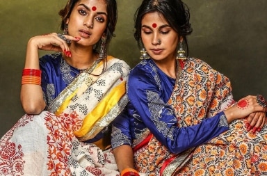 Look More Elegant by Wearing These 12 Printed Sarees