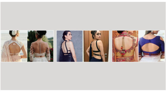 10 Backless Blouse Designs Catalogue to Rock the Party 10 Backless Blouse Designs Catalogue to Rock the Party