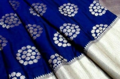 Create Your Stunning Festive Look with These 7 Adorable Blue Sarees!