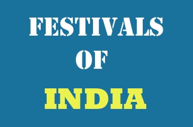 Important Festivals of INDIA