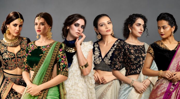 10 Velvet Blouse Designs to Look Royal on Wedding Occasion 10 Velvet Blouse Designs to Look Royal on Wedding Occasion