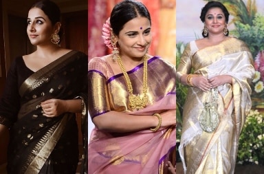 10 Stunning Looks of Vidya Balan In Saree