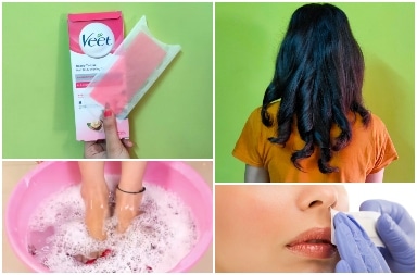 Complete Parlour Routine/ Beauty Hacks You can do at Home While this Lockdown