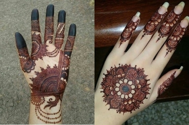 8 Different Types of Mehendi Designs