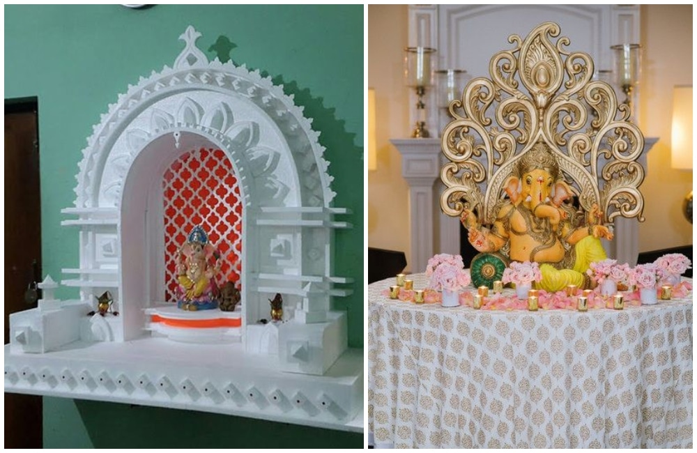 homemade ganpati decoration ideas