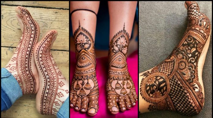 12 Simple & Beautiful Leg Mehndi Design for All Festive Season