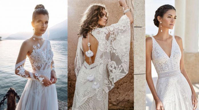 10 Boho Wedding Dress Designs for Bride