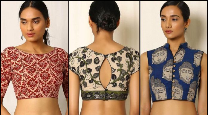 10 Trendy and Latest Kalamkari Blouse Designs You Must Try