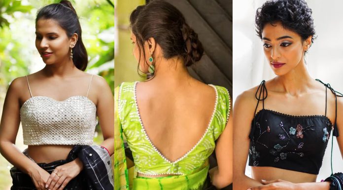 12 Simple Yet Classy Blouse Neck Designs for All Occasion
