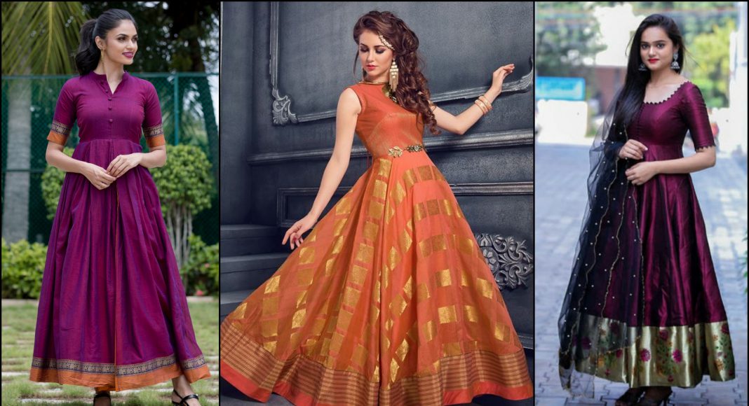 9 Ideas to Make Dresses From Old Sarees
