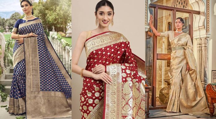 Top 20 Banarasi Designer Sarees that Are Perfect for Indian Weddings