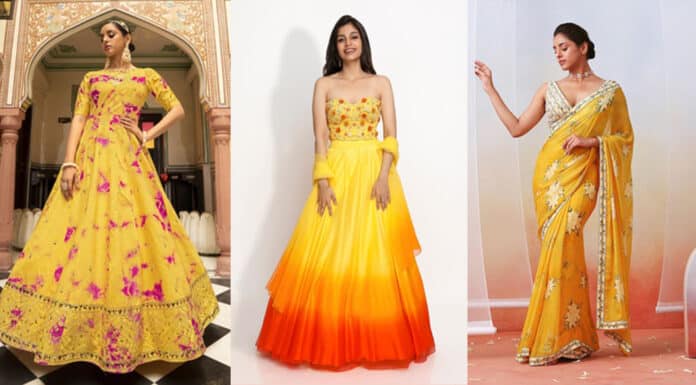 22 Haldi Ceremony Outfit Ideas for Brides, Girls & Guests