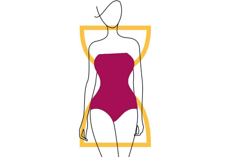 hour glass body type