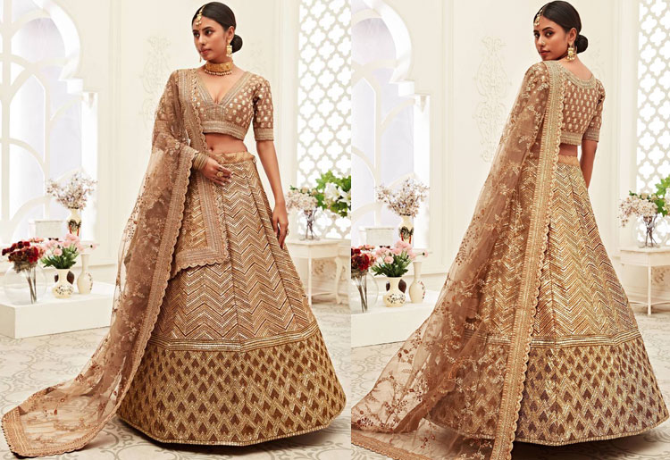 lehenga for pear body type