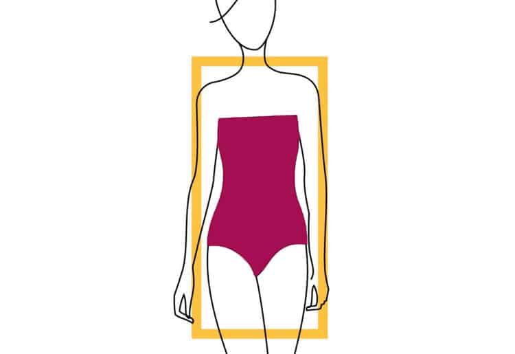 rectangle shaped body type