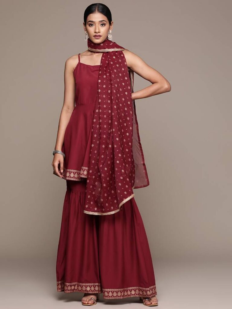 latest sharara suits for women
