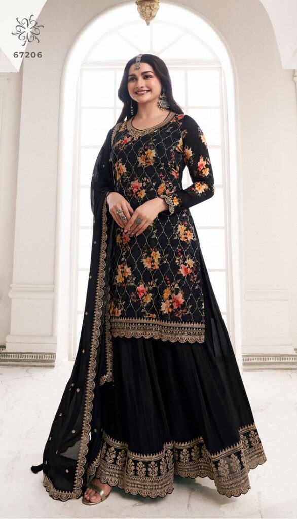 latest sharara suit collection