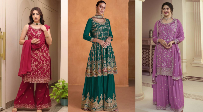 10 Stunning Sharara Suits Designs To Make A Great Impression Sharara Suit Designs