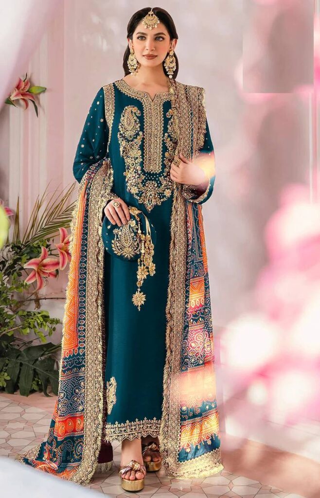 Pakistani salwar suit designs