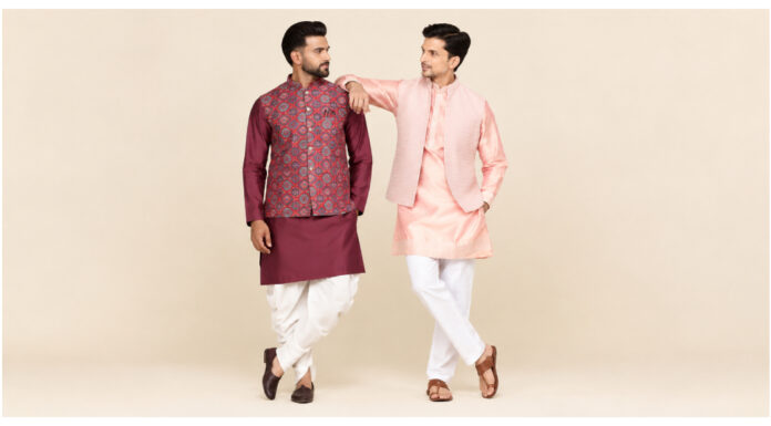 Celebrate in Style With Top 10 Kurta Pajama with Nehru Jacket Ideas Celebrate in Style With Top 10 Kurta Pajama with Nehru Jacket Ideas