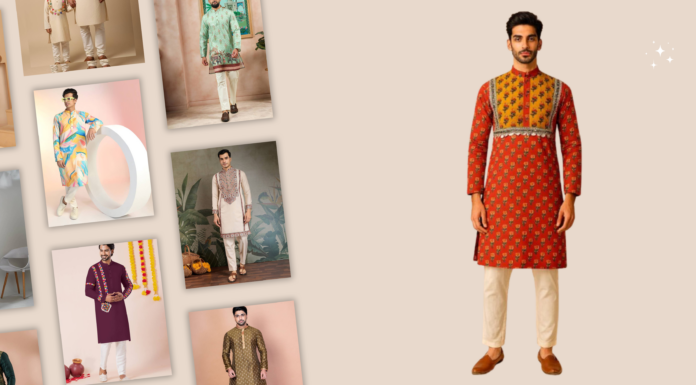 Best Kurta Pajama Styles for Men to Rock This Diwali 2025 Kurta Pajama Set Banner Imaga
