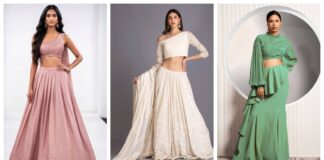 Indo Western Fusion Lehengas