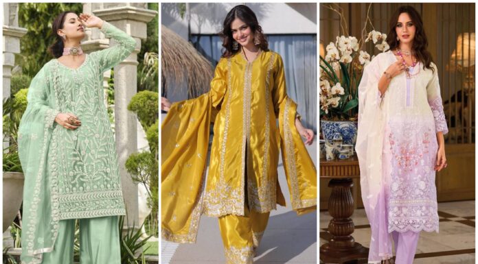 Best Ways to Style Pakistani Salwar Kameez for Photoshoots Pakistani Dresses