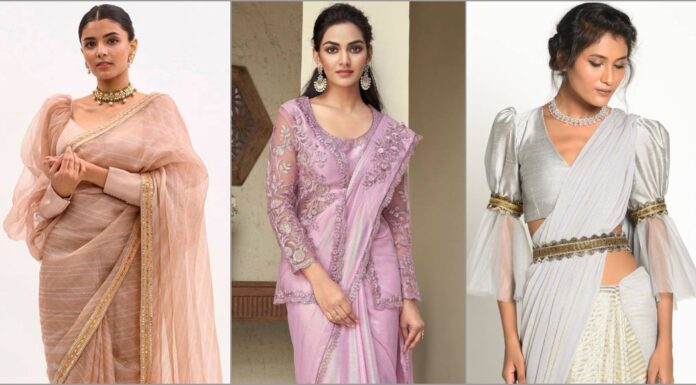 Top Trending Blouse Designs for Silk Sarees Blouse Designs for Silk Sarees
