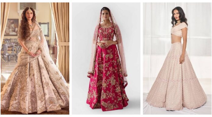 Red vs Pastel Wedding Lehengas: Choosing the Perfect Shade for Your Big Day Red Wedding Lehengas vs Pastel Wedding Lehengas for wedding ceremony