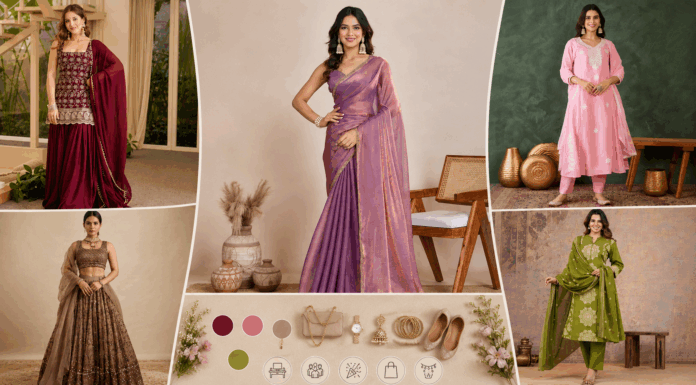 Indian Outfit Ideas For Every Wedding Function: Haldi, Sangeet, Mehendi & Reception Indian Dresses