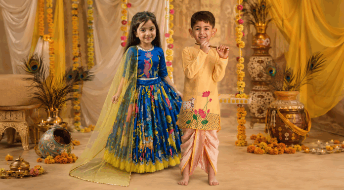 Janmashtami Outfit Ideas for Kids: Cute Traditional Looks for the Celebration