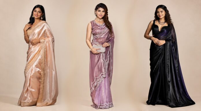 Sequins, Organza, or Satin: Which Party Wear Saree Is Best? Different party wear saree styles