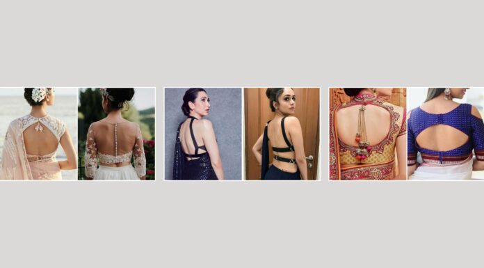 10 Backless Blouse Designs Catalogue to Rock the Party 10 Backless Blouse Designs Catalogue to Rock the Party