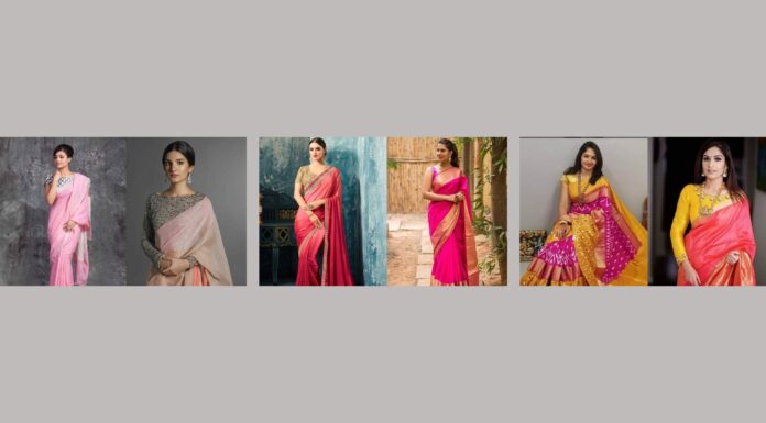 10 Blouse Colors That Will Go with Your Pink Silk Saree The Best! 10 Blouse Colors That Will Go with Your Pink Silk Saree The Best!
