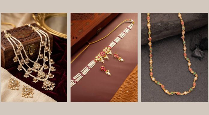 12 Charming Pearl Chain Designs To Look More Gorgeous 12 Charming Pearl Chain Designs To Look More Gorgeous