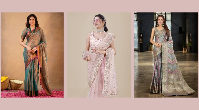 12 Elegant Party Wear Saree Look For Classy Women 12 Elegant Party Wear Saree Look For Classy Women